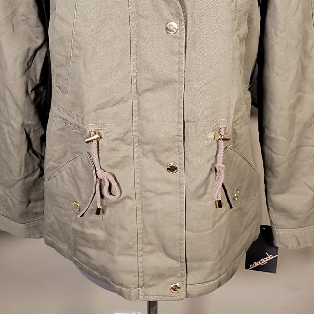 Collection B Juniors' Hooded Anorak Jacket - Picture 7 of 13
